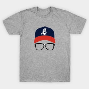 Ricky Vaughn Major League - vintage glasses and hat T-Shirt